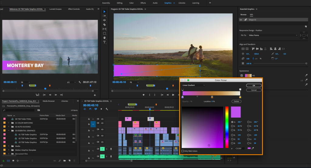 Kỹ thuật chỉnh sửa video trong Adobe Premiere Pro CC