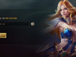 Hướng dẫn các bước tạo nick liên quân mobile 2018 bằng kí tự đặc biệt
