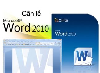 cách căn lề trong word