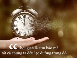Những câu nói hay về thời gian trôi nhanh nhất