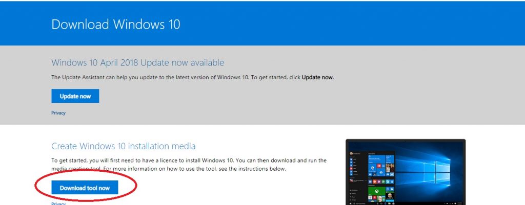 Download Windows 10 