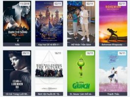 Lịch chiếu phim tháng 11 2018 rạp Quốc Gia, CGV, Galaxy