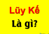 lũy kế là gì