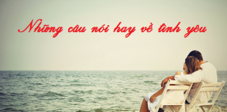 Những câu nói hay về tình yêu
