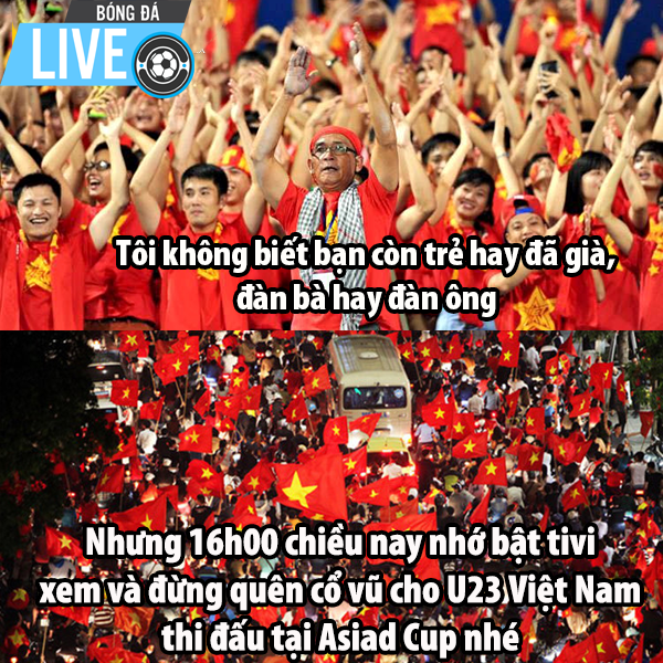 Hình ảnh Stt cổ vũ bóng đá Việt Nam 3