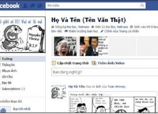 Tổng hợp những tên facebook chất như nước cất