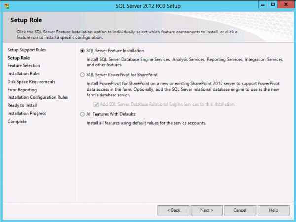 SQL Server 2012 
