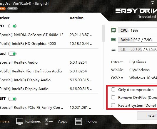 Download bộ Driver FULL WanDriver 7 – Bộ Driver full cho Windows 7, 8, 10