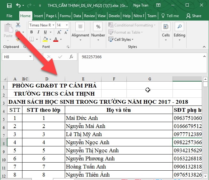 Chuyển file pdf sang excel 7