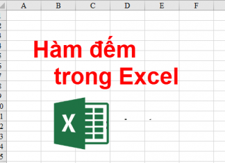 Hàm đếm trong Excel 4