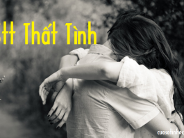 Tuyển tập những dòng stt thất tình chất của con gái, con trai khi yêu