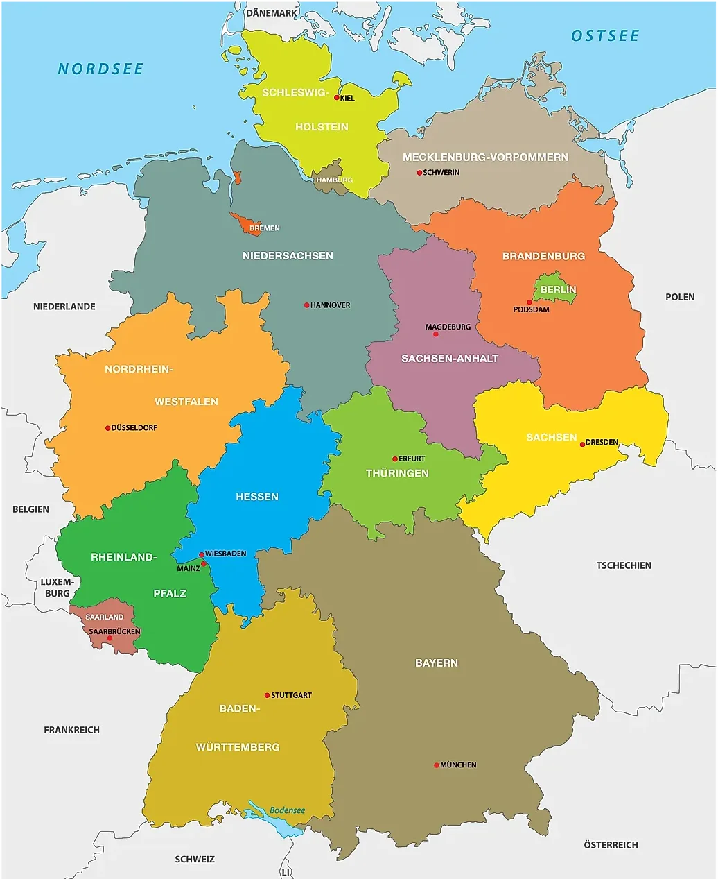 Các đơn vị hành chính nước Đức (German administrative units)
