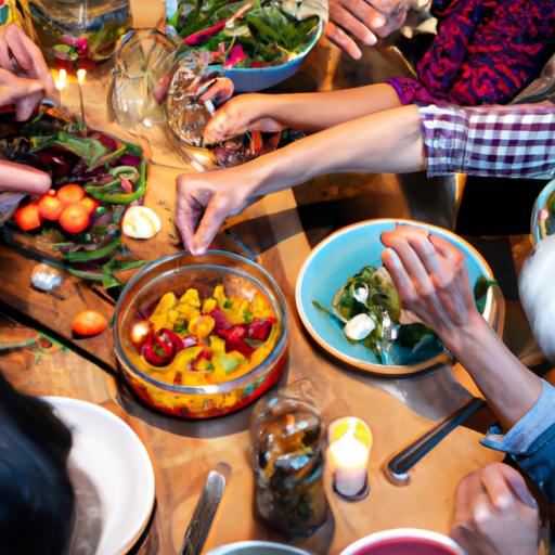 Bữa cơm gia đình là thời gian quý báu để mọi người cùng nhau chia sẻ và tạo dựng tình cảm.