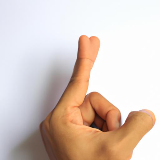 Người biểu diễn hand sign dùng trong ngôn ngữ ký hiệu Mỹ cho chữ 'A'.
