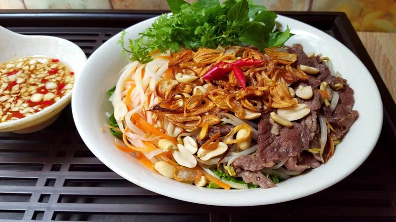 100g bún bò bao nhiêu calo?