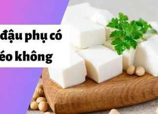 100g đậu phụ trắng bao nhiêu calo?