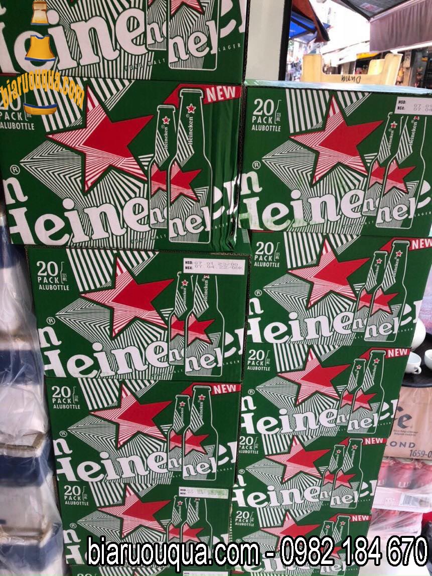 Bia Heineken chai nhôm giá bao nhiêu?