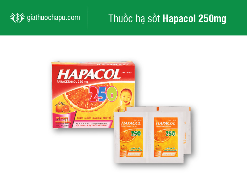 Trẻ 3 tuổi uống Hapacol bao nhiêu mg