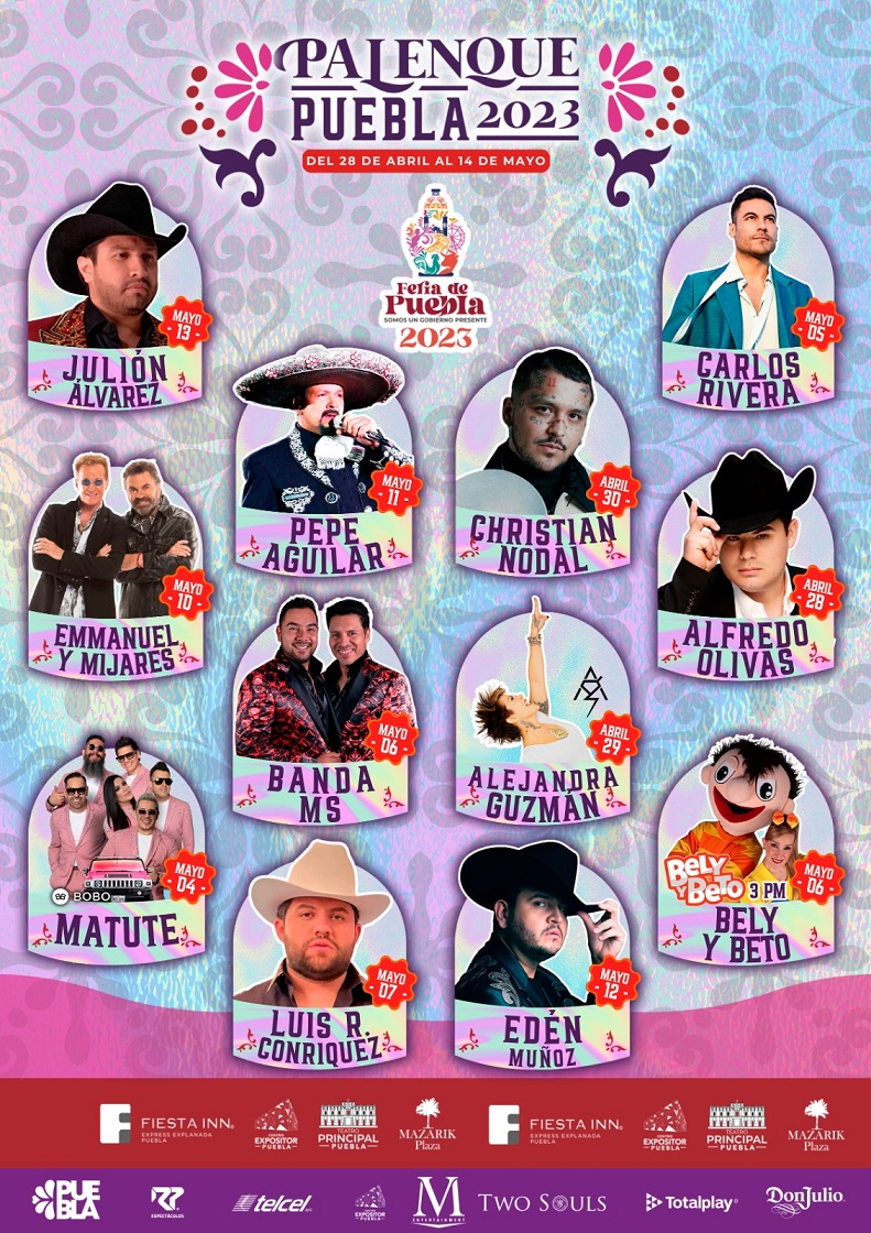 Những nghệ sĩ nào đến Hội chợ Puebla 2023