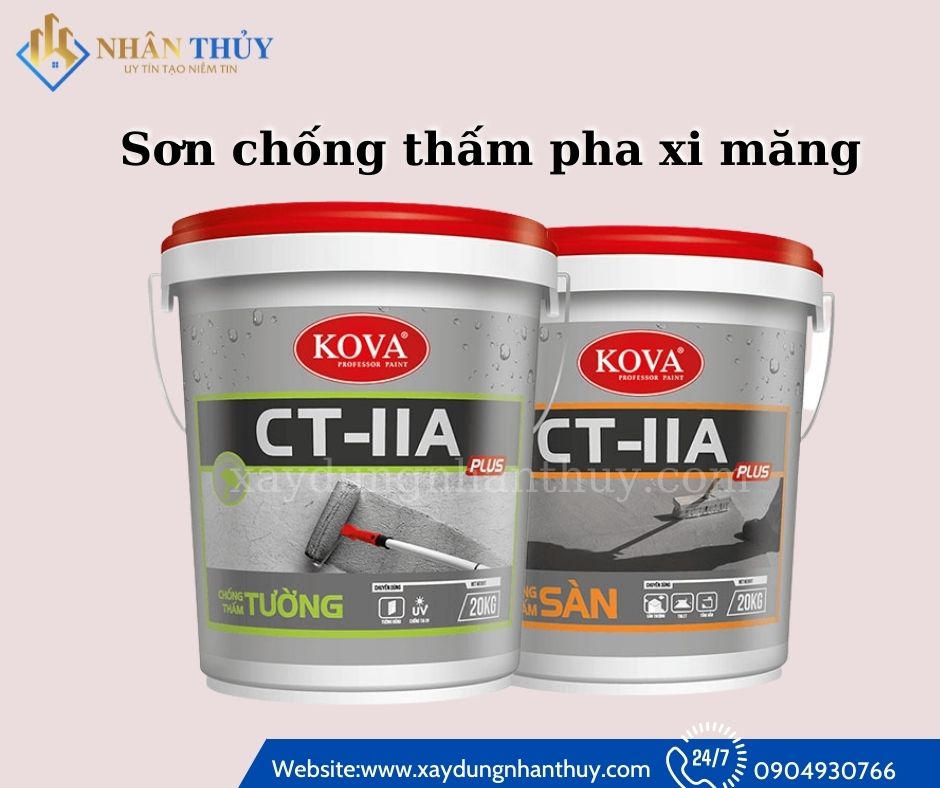 1 lít sơn chống thấm bằng bao nhiêu kg?