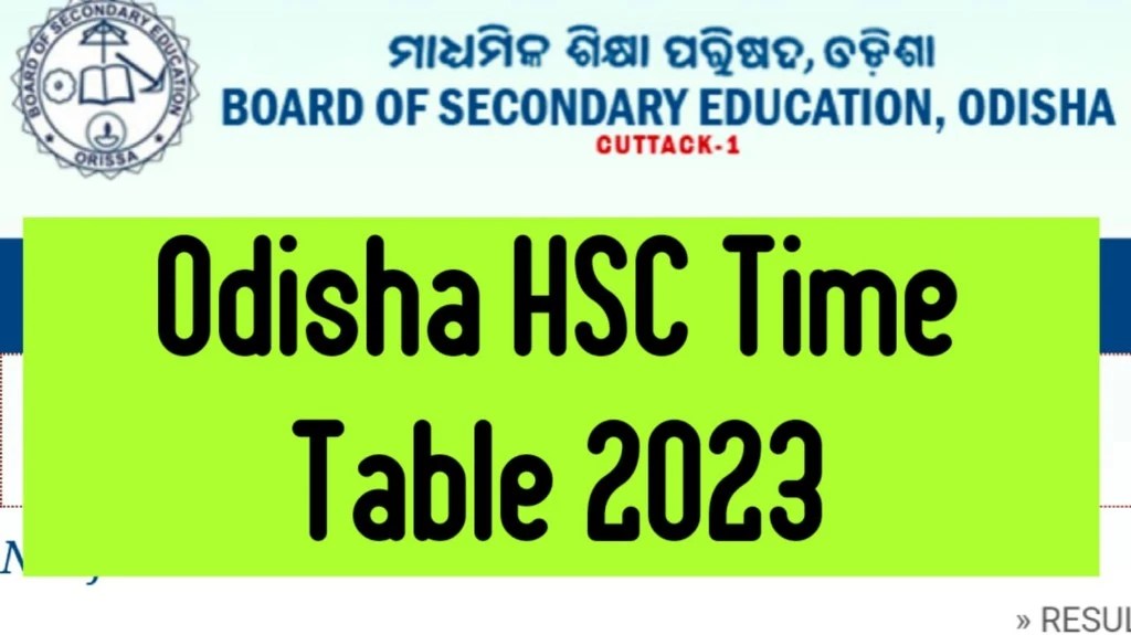 Ngày thi ma trận 2023 Odisha