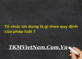 Tổ chức tín dụng là gì theo quy định của pháp luật ?